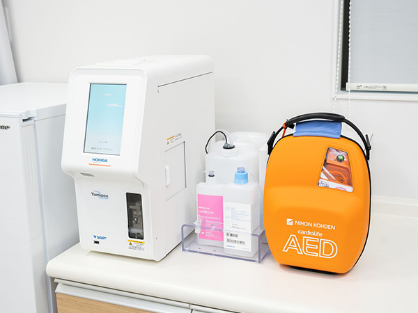 血液検査・AED